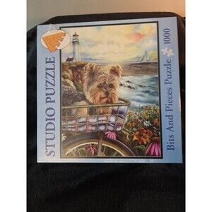 Bits And Pieces 1000 Pc Jigsaw Puzzle 20"x27" Brooke Faulder: Morning Ride - NEW